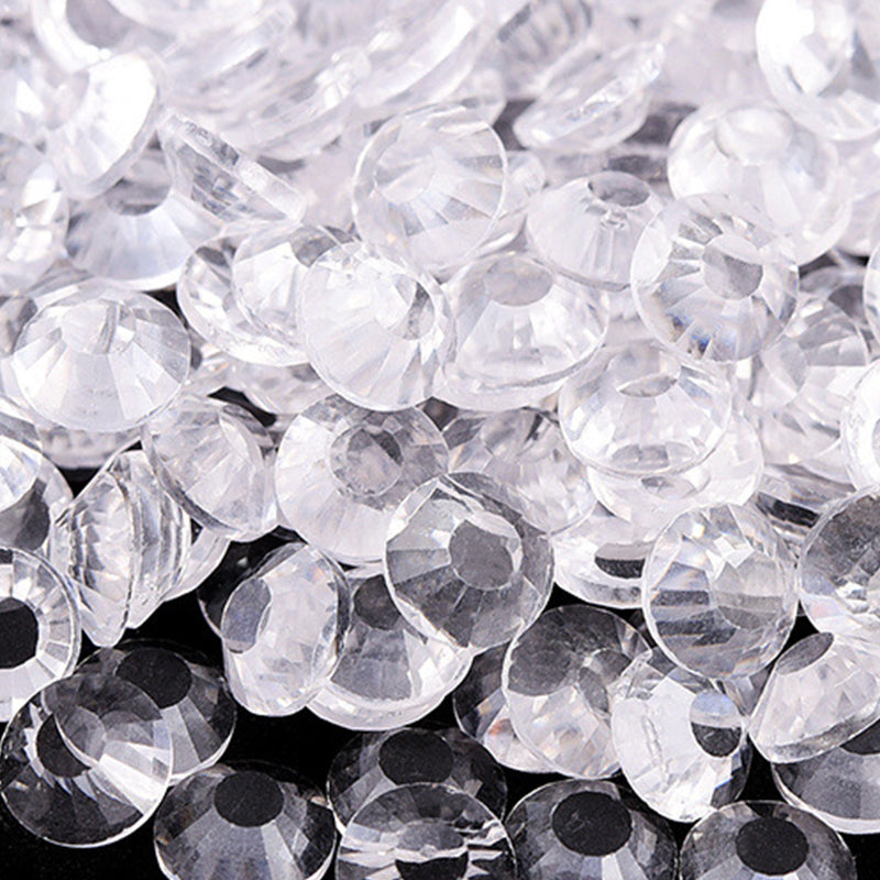 White Series Glass Rhinestones 1440 Pcs