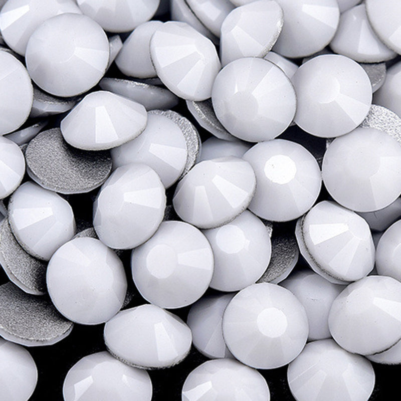White Series Glass Rhinestones 1440 Pcs