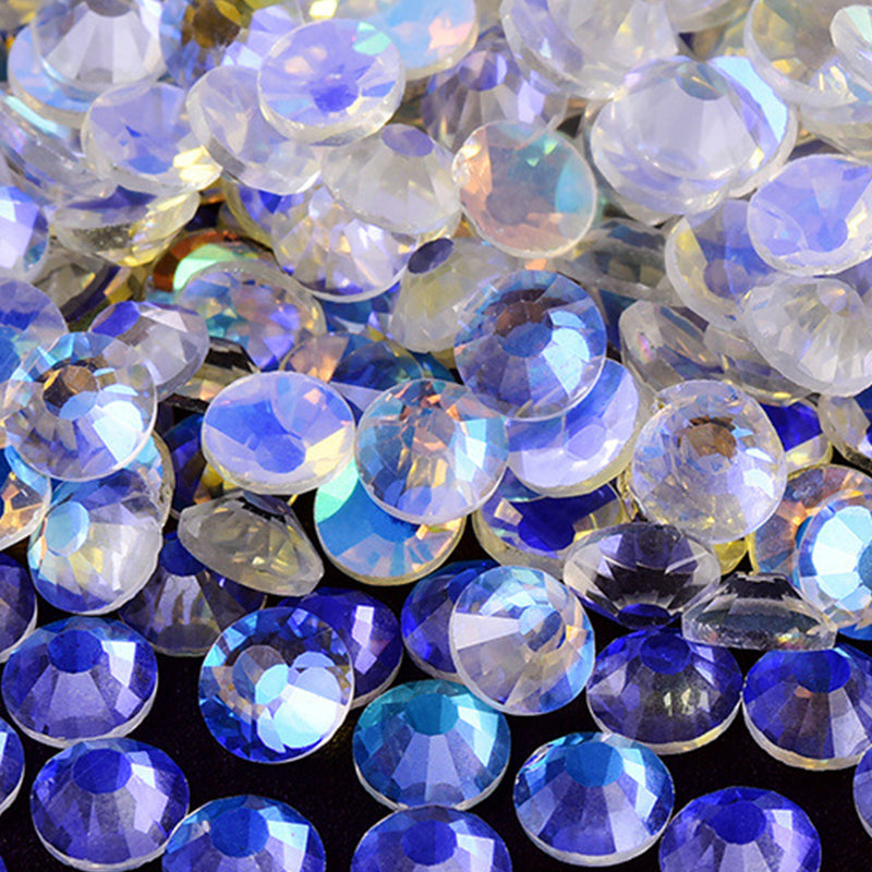 White Series Glass Rhinestones 1440 Pcs