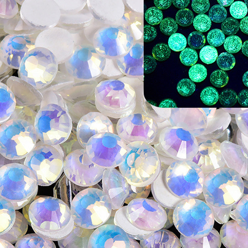 White Series Glass Rhinestones 1440 Pcs