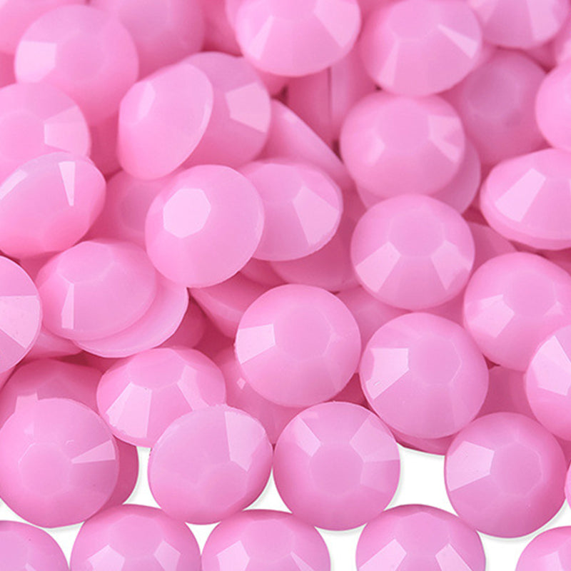 Matt solid Rhinestones 60g Box, Resin Material, Candy Color