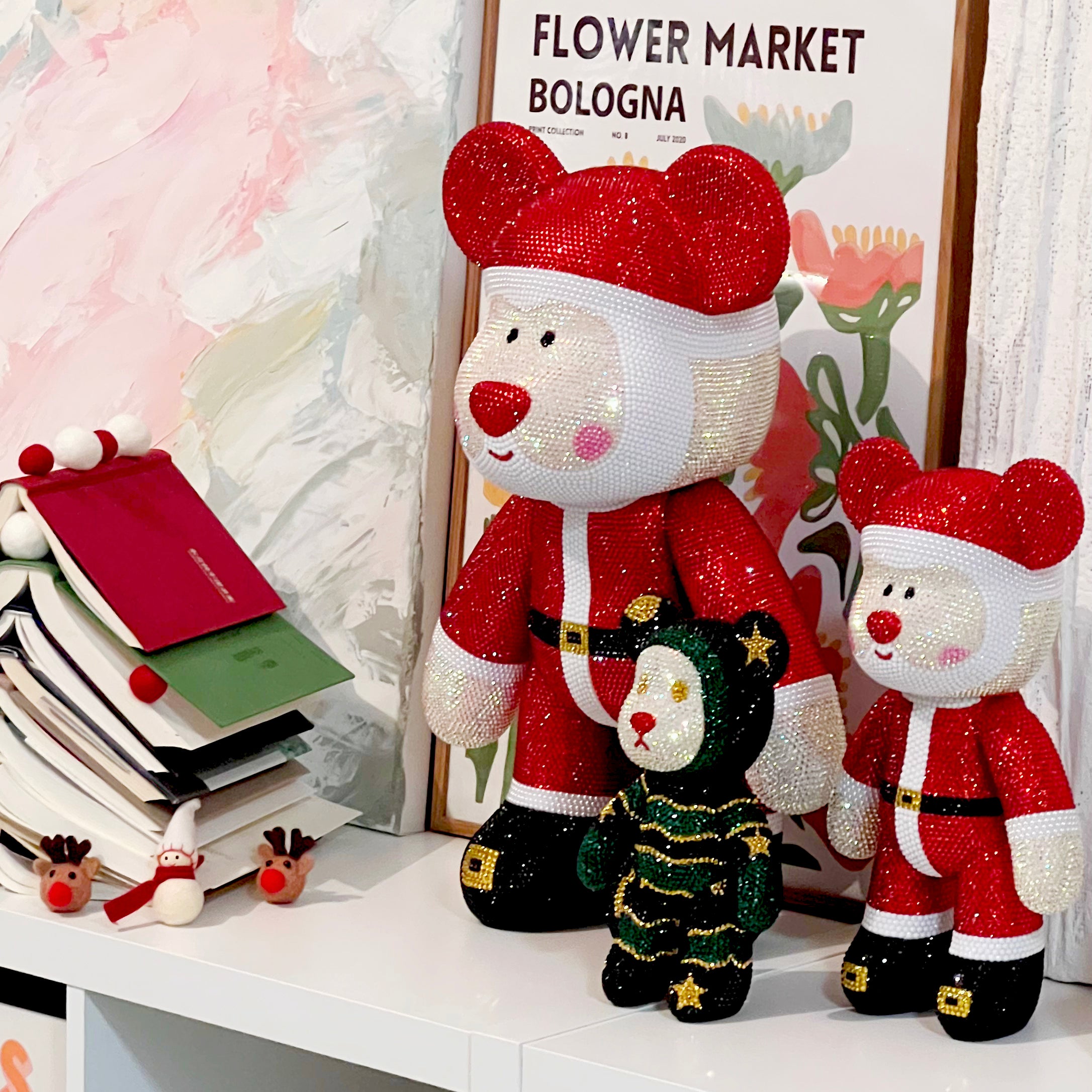 Christmas Bear DIY Rhinestone Kit