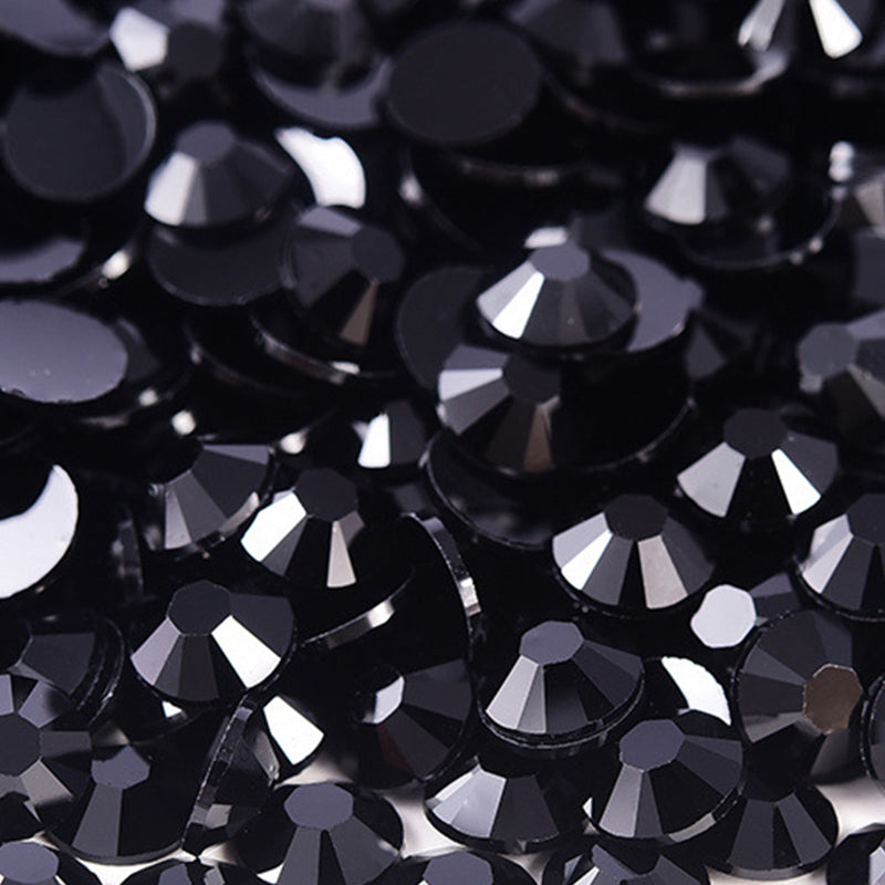Matt solid Rhinestones 60g Box, Resin Material, Candy Color