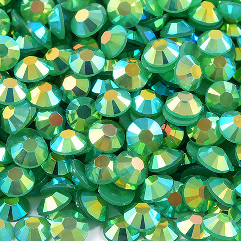 Jelly AB Rhinestones 60g Box, Resin Material with AB Sparkle