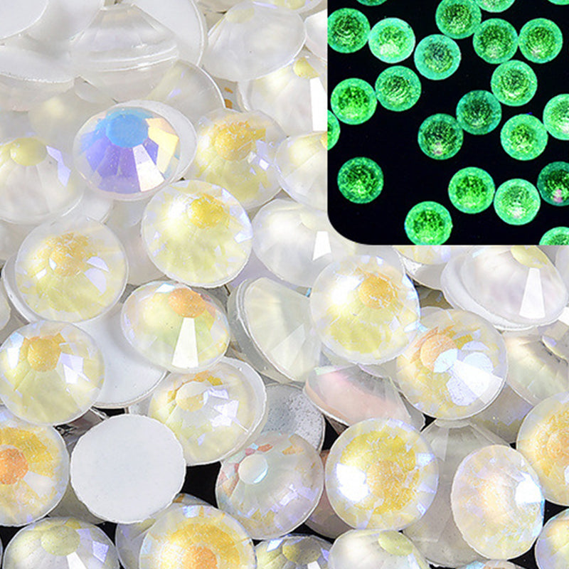 White Series Glass Rhinestones 1440 Pcs