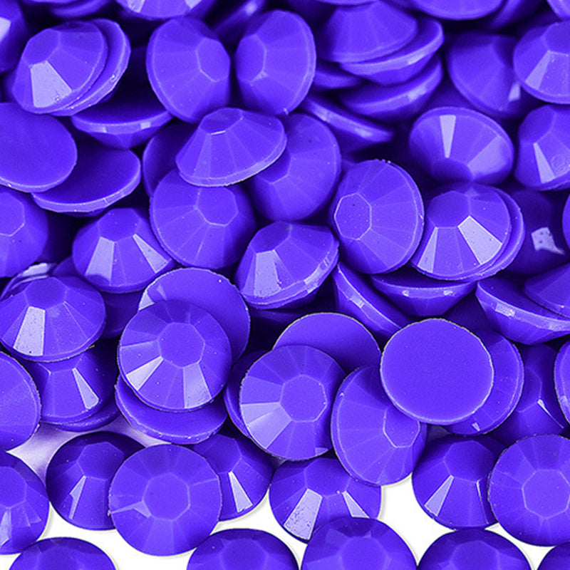 Matt solid Rhinestones 60g Box, Resin Material, Candy Color