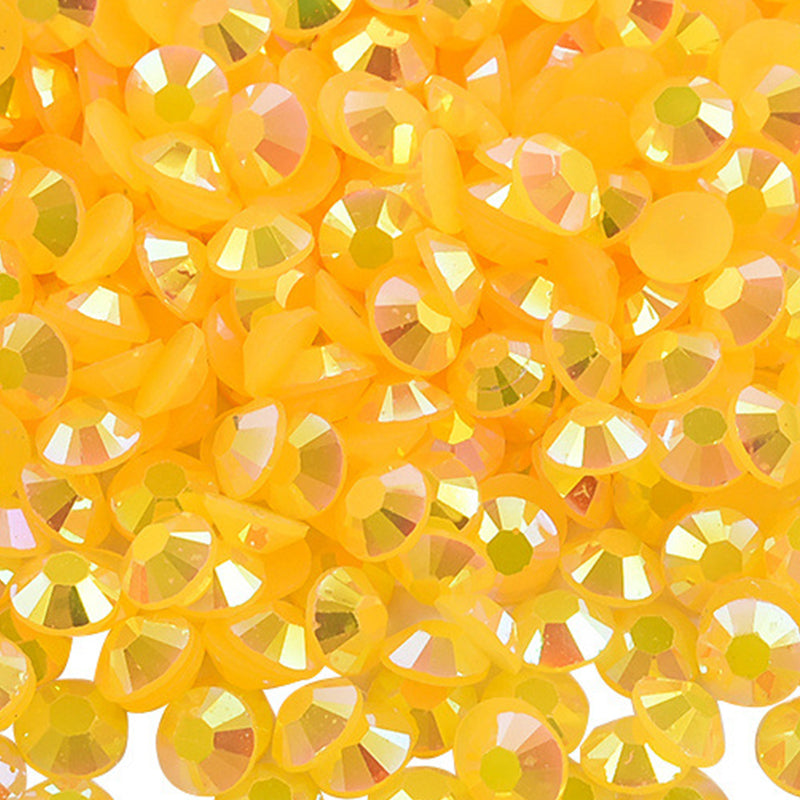Jelly AB Rhinestones 60g Box, Resin Material with AB Sparkle