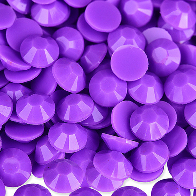 Matt solid Rhinestones 60g Box, Resin Material, Candy Color