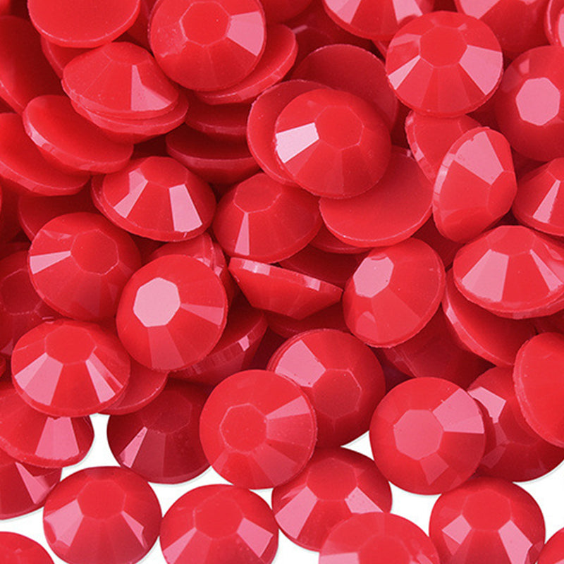 Matt solid Rhinestones 60g Box, Resin Material, Candy Color