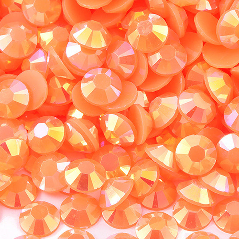 Jelly AB Rhinestones 60g Box, Resin Material with AB Sparkle