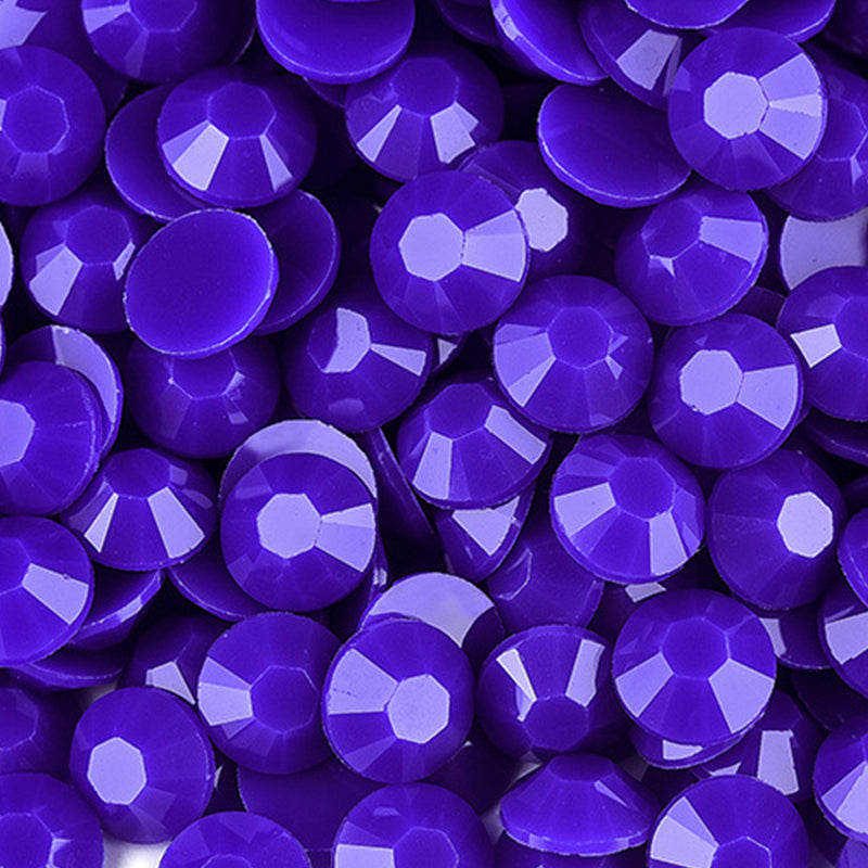 Matt solid Rhinestones 60g Box, Resin Material, Candy Color
